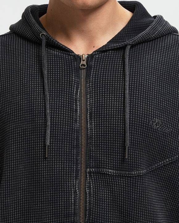 Premium Waffle Zip Hoodie