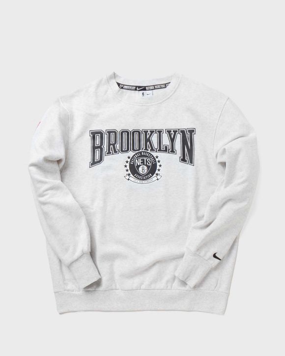Brooklyn Nets Courtside NBA Fleece Crew Sweatshirt