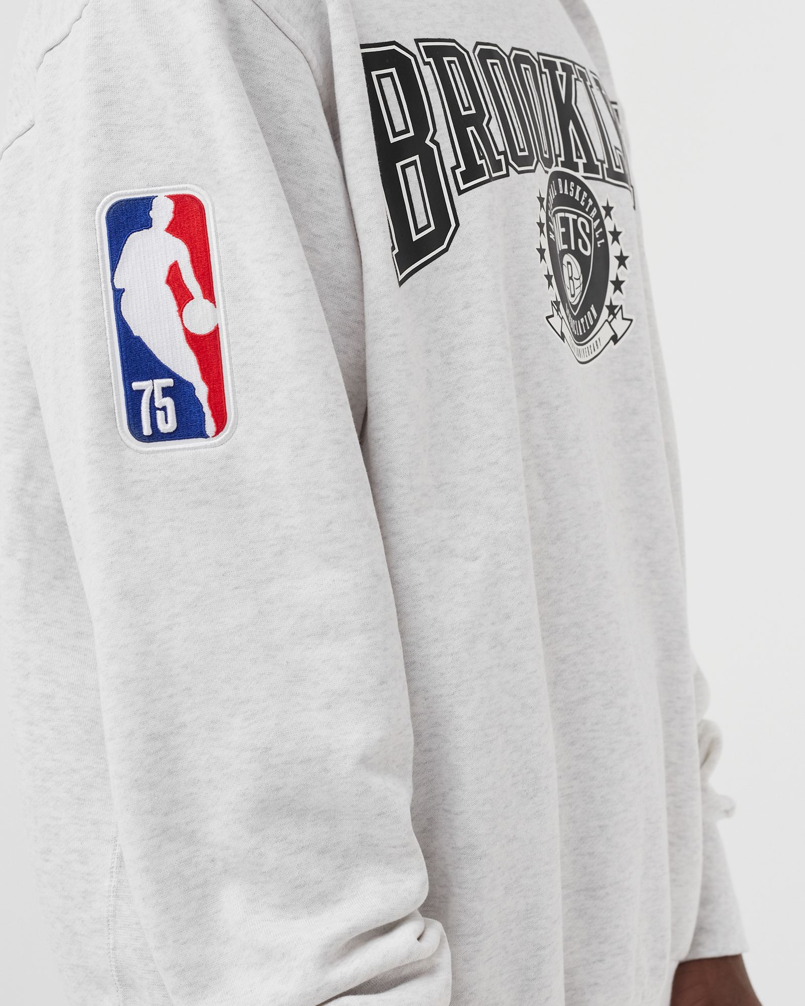 Brooklyn Nets Courtside NBA Fleece Crew Sweatshirt