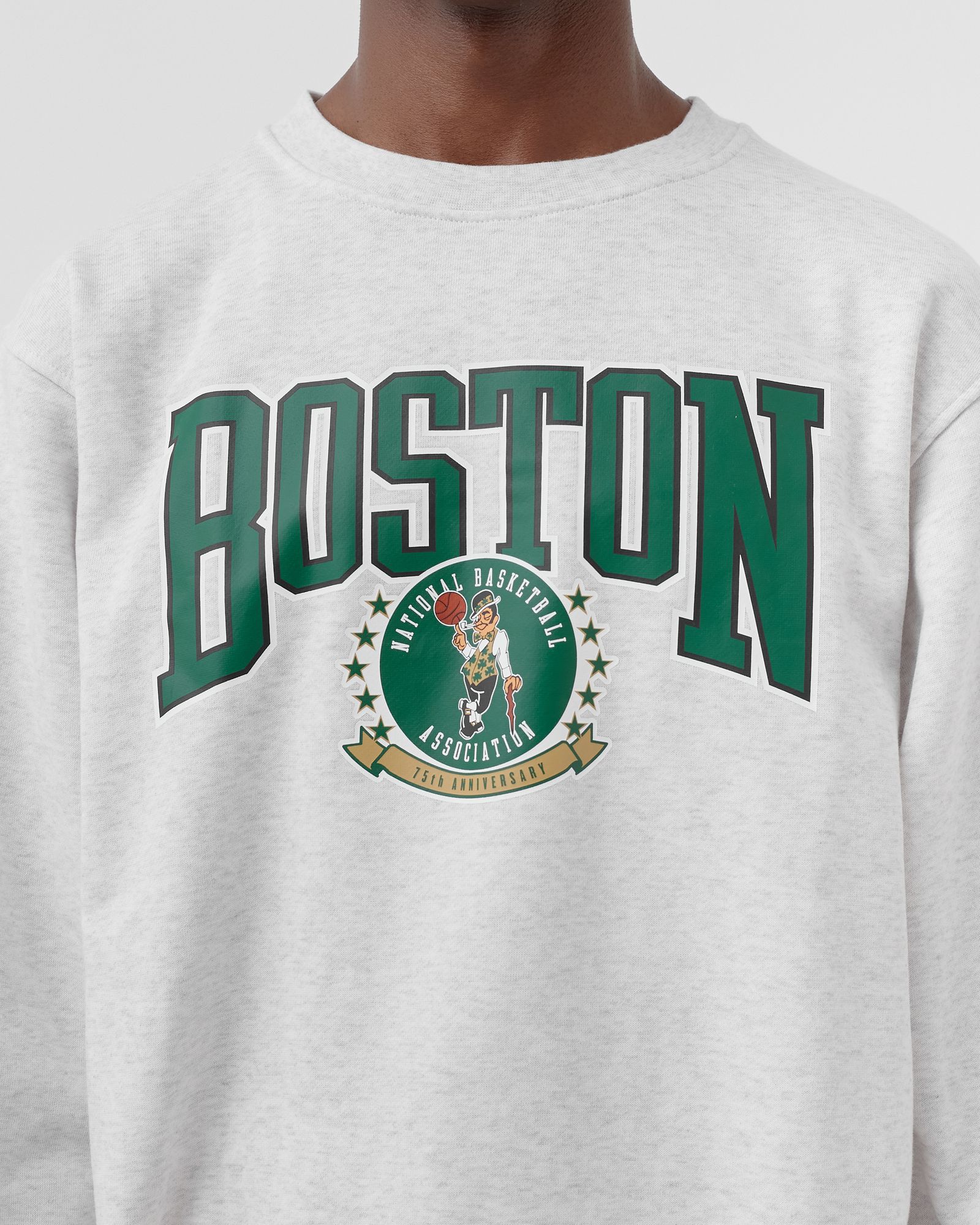Boston Celtics Courtside NBA Fleece Crew Sweatshirt