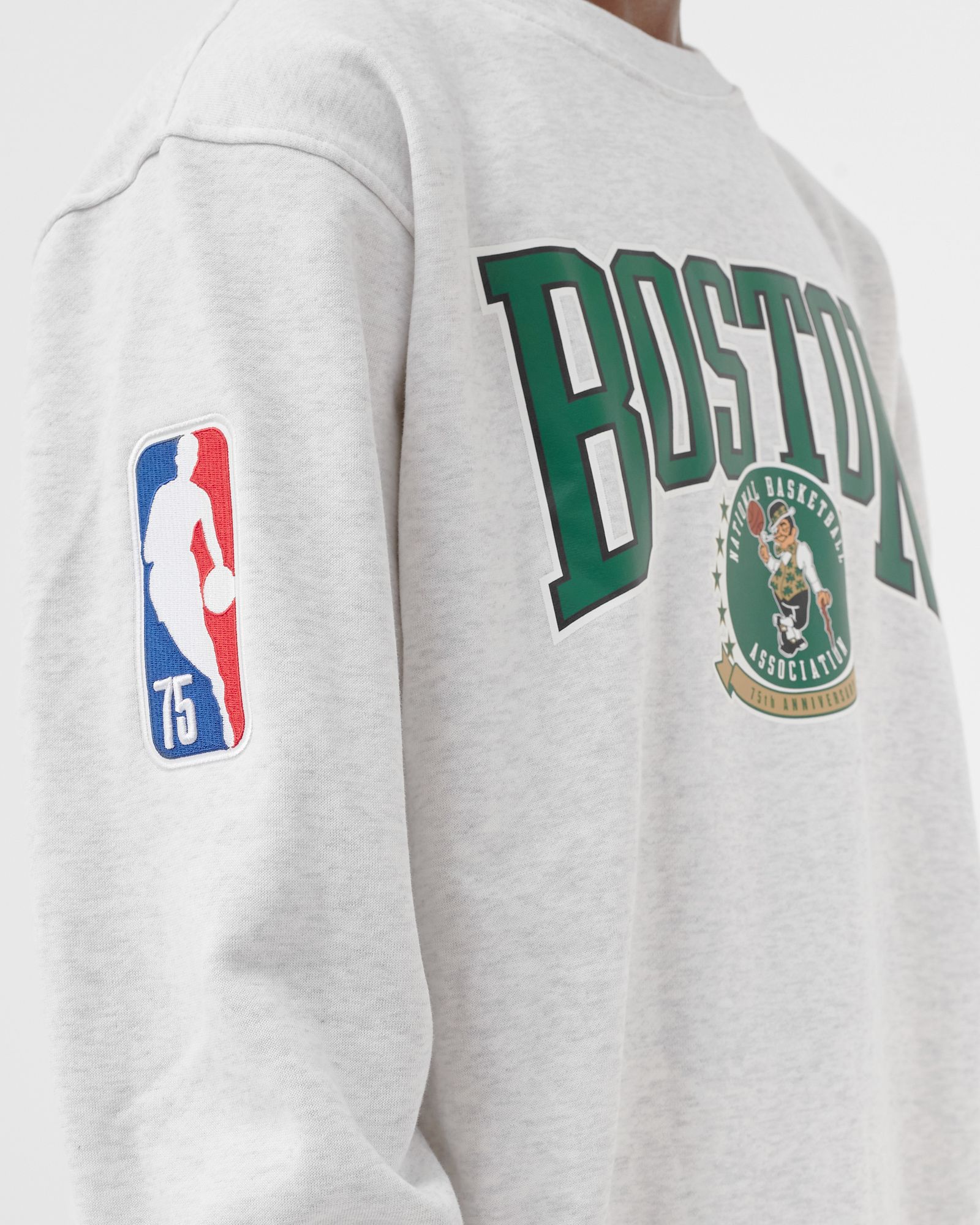 Boston Celtics Courtside NBA Fleece Crew Sweatshirt