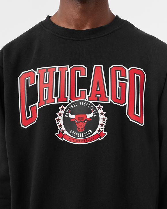 Chicago Bulls Courtside NBA Fleece Crew Sweatshirt 