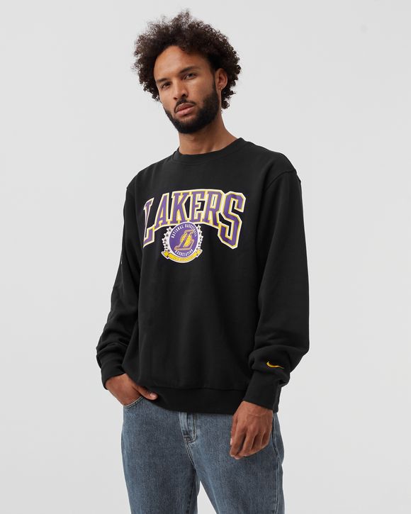 Los Angeles Lakers Courtside Men's Nike NBA Fleece Sweatshirt.