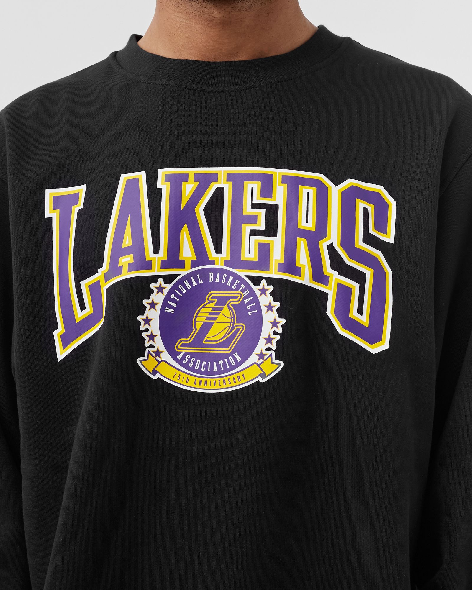 Los Angeles Lakers Courtside NBA Fleece Crew Sweatshirt