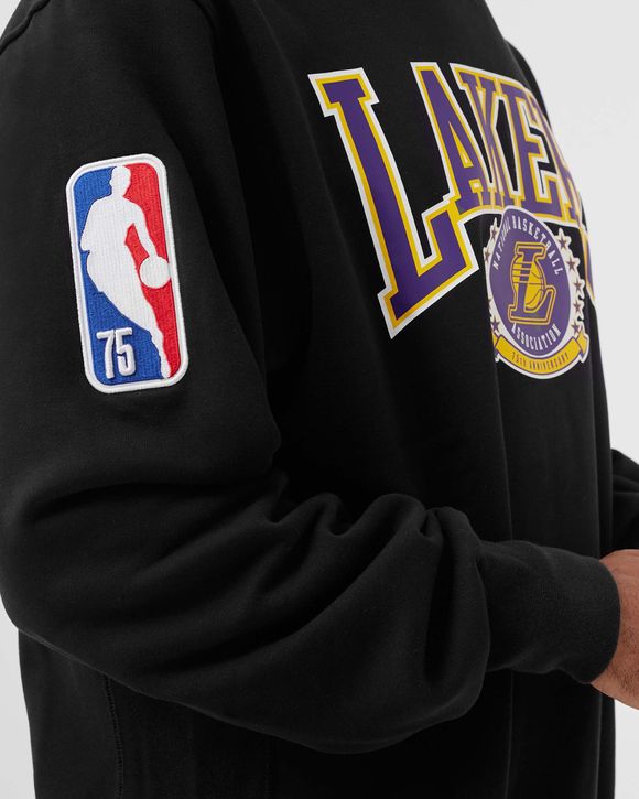 NIKE NBA LOS ANGELES LAKERS COURTSIDE FLEECE HOODIE 'BLACK