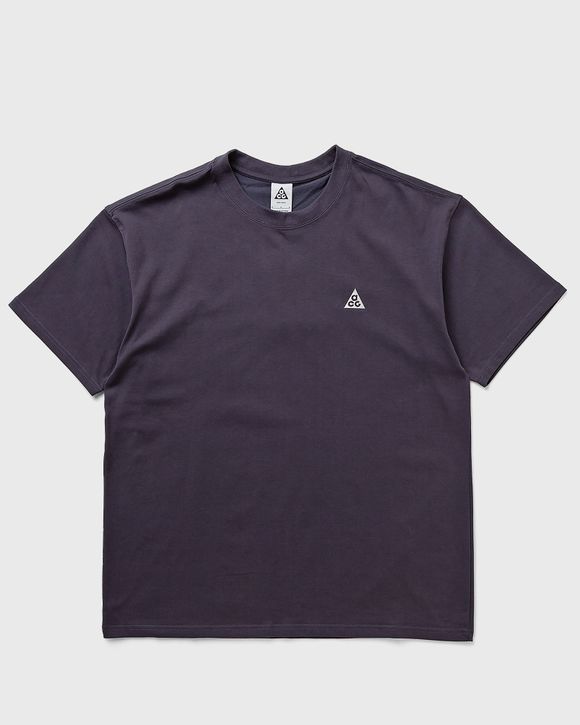 国内配送 NIKE SPORTSWEAR ACG TEE NIGHT PURPLE Nike ACG Back Printing Short Sleeve Purple AQ3951-537