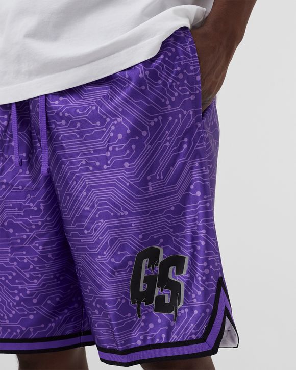 nike men lebron x space jam: a new legacy goon squad jersey hyper grape  wolf grey