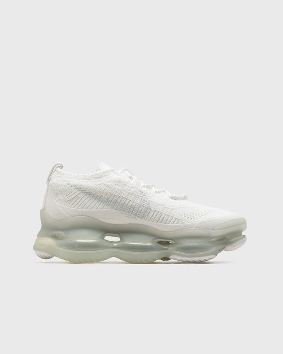 White flyknit cheap air max