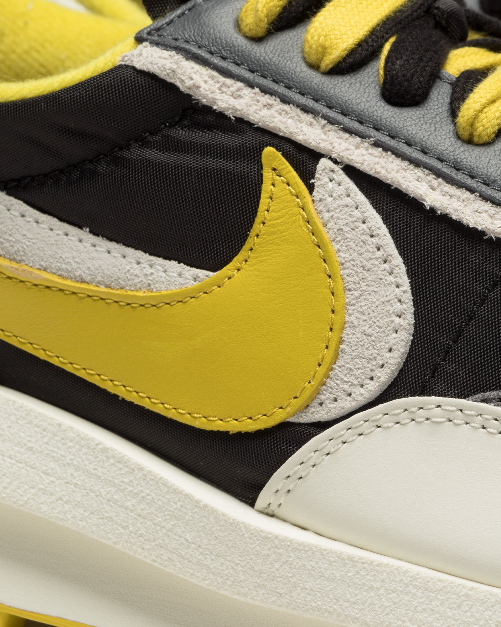 LDWaffle x sacai x UNDERCOVER 'Black and Bright Citron'