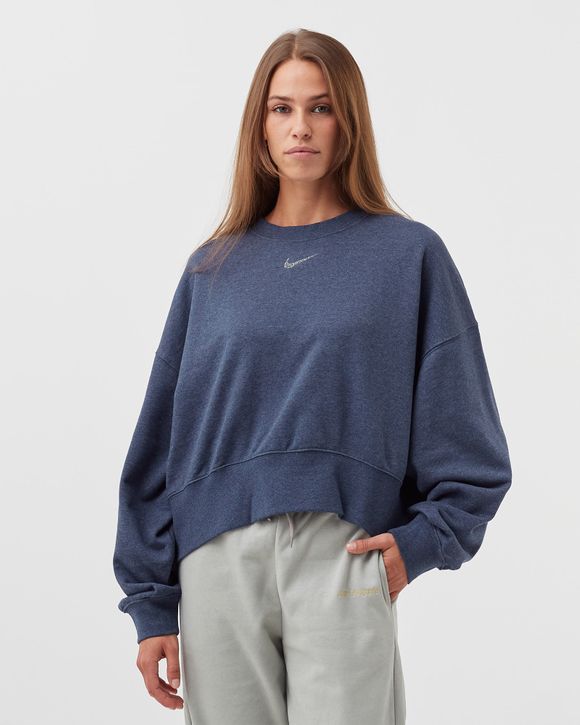 Nike WMNS Essentials Fleece Crew Sweatshirt Blue BSTN Store