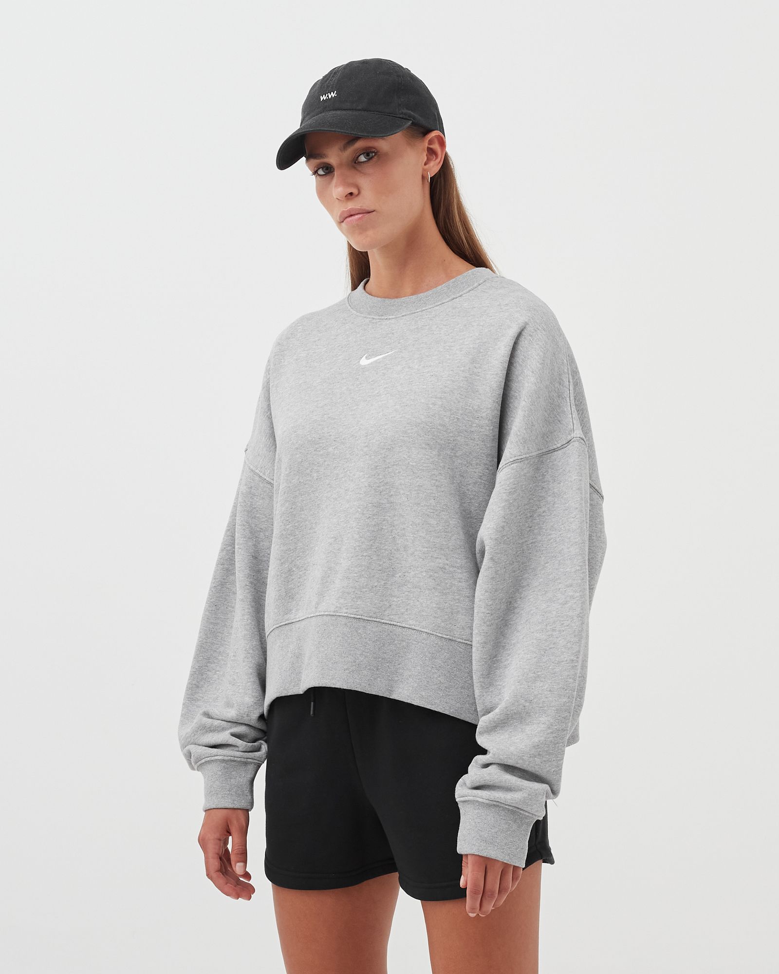 WMNS NSW ESSENTIALS OVERSIZE Fleece Crew SWEATSHIRT