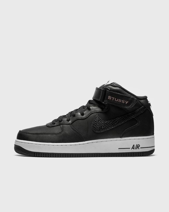 Nike Nike x Stussy AIR FORCE 1 '07 MID SP Black - BLACK/BLACK-BLACK