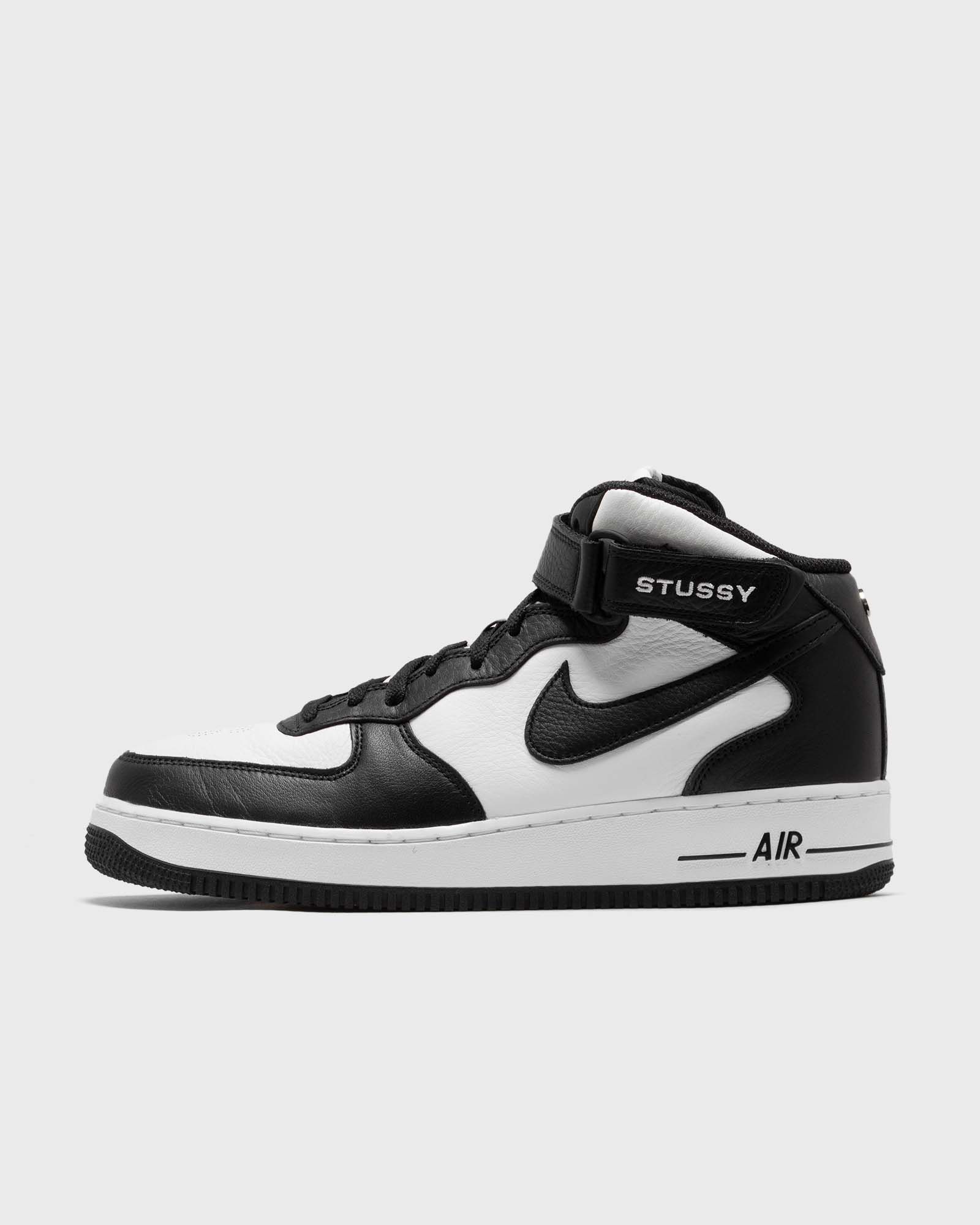 Nike X STÜSSY AIR FORCE 1 '07 MID SP Black White | BSTN Store