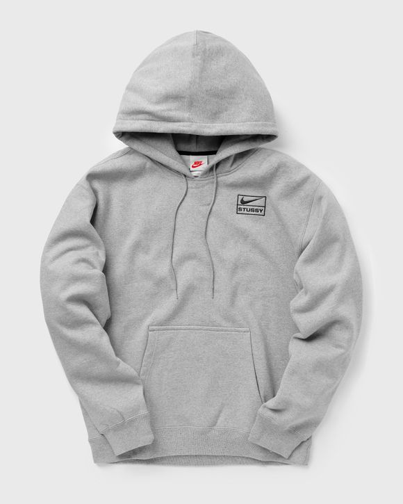 Nike Nike x Stussy HOODIE Grey - DK GREY HEATHER