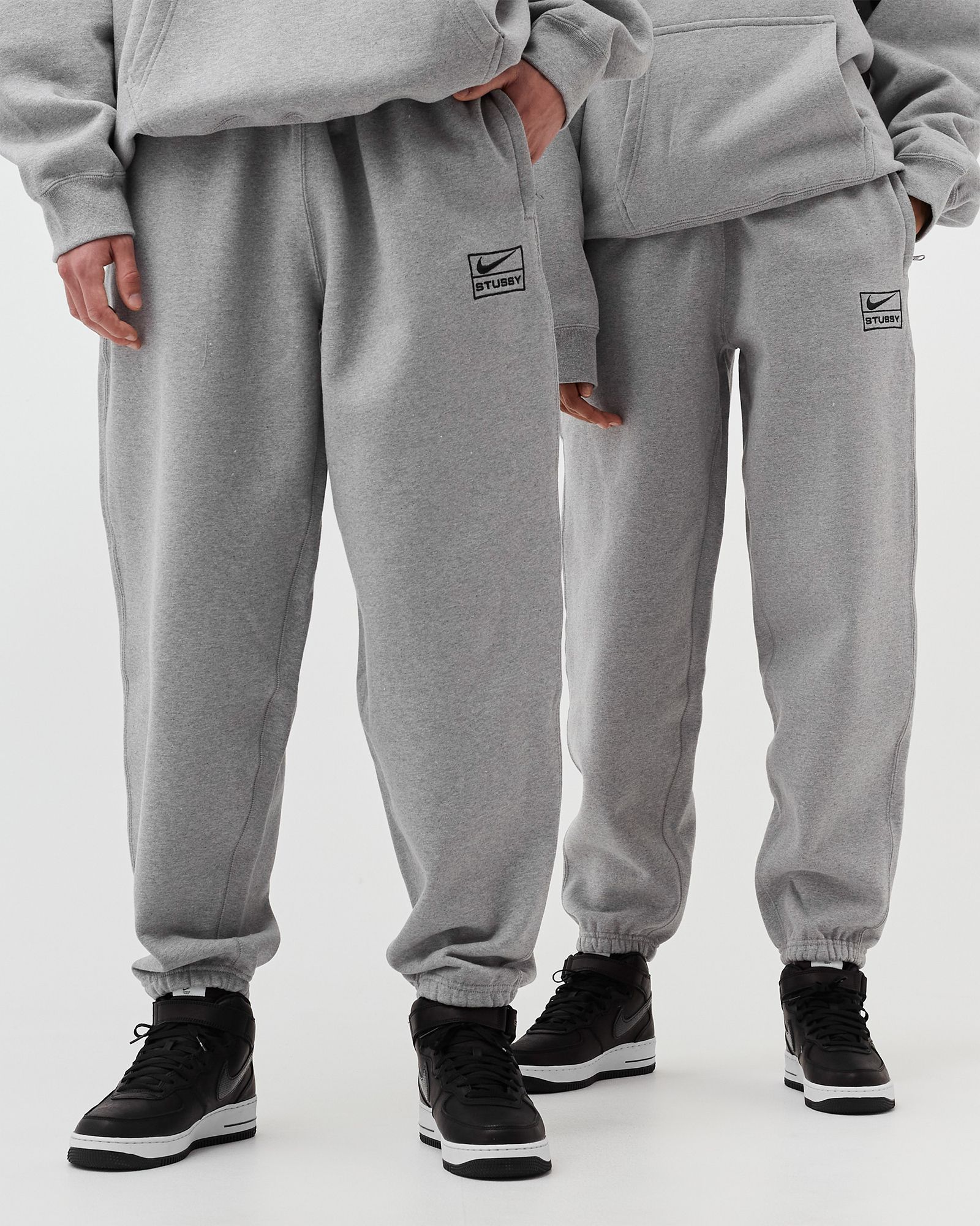 Nike Nike x Stussy FLEECE PANT Grey | BSTN Store