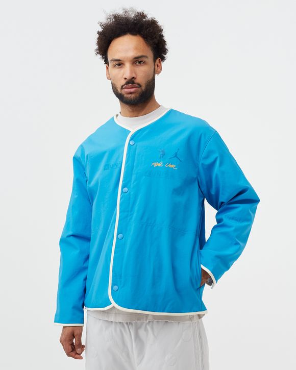 Jordan JORDAN X UNION LINER JACKET Blue - EQUATOR BLUE/PHOTON DUST