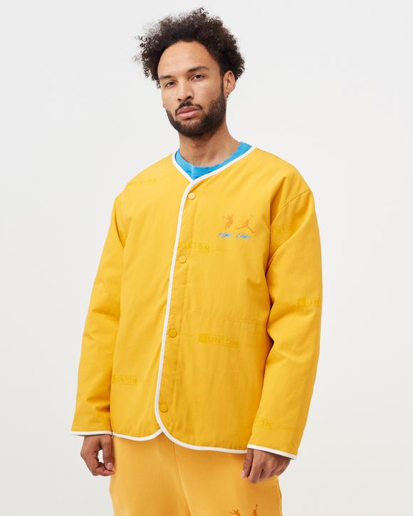 Jordan JORDAN X UNION LINER JACKET Yellow - SPORT GOLD/WHITE ONYX