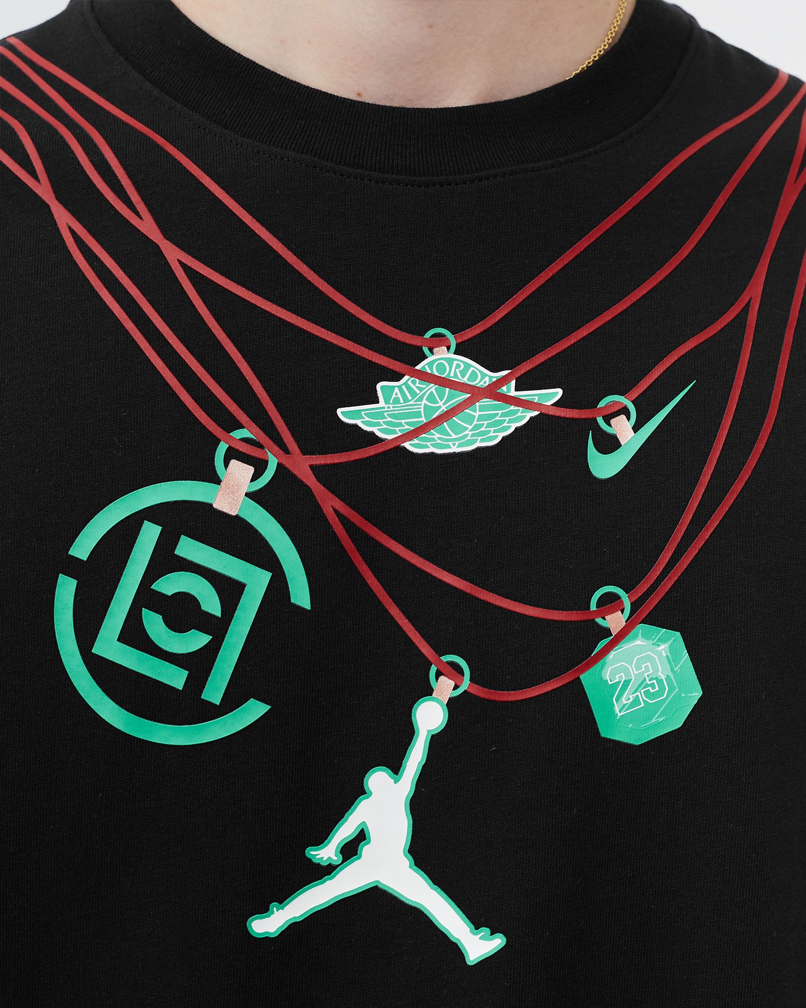 Jordan Jordan x CLOT T-Shirt Black | BSTN Store