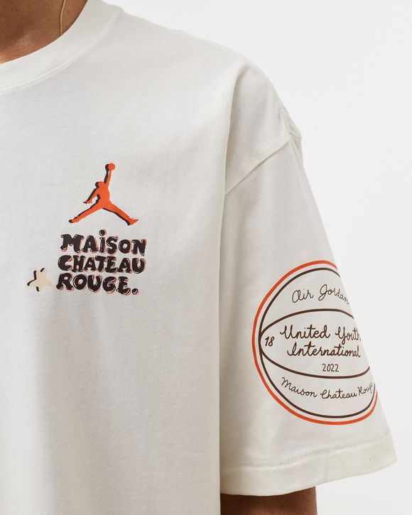 Jordan Jordan x Maison Chateau Rouge AJ2 Tee White - SAIL