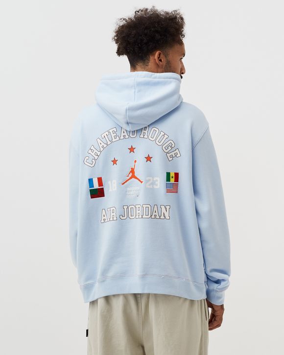 Jordan Jordan x Maison Chateau Rouge Fleece Hoodie Blue - CELESTINE BLUE