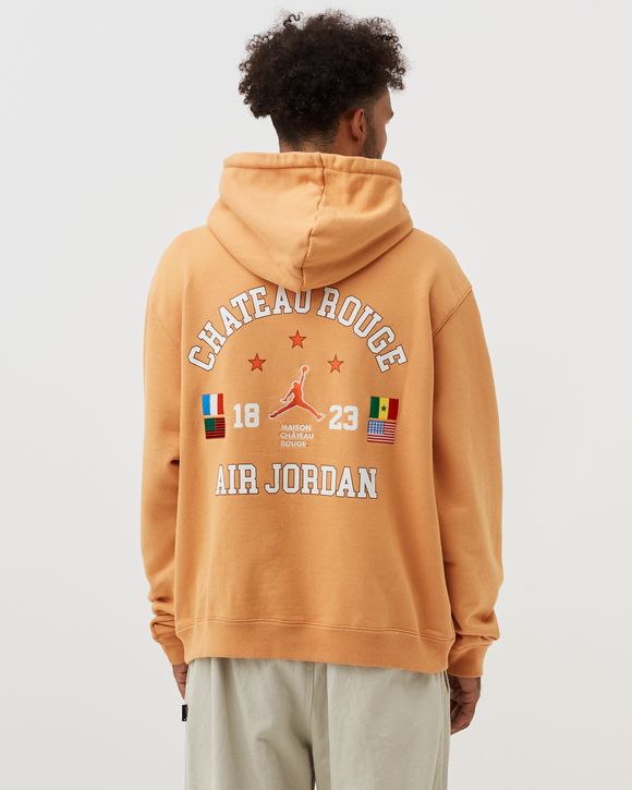 Jordan Jordan x Maison Chateau Rouge Fleece Hoodie Orange COPPER MOON