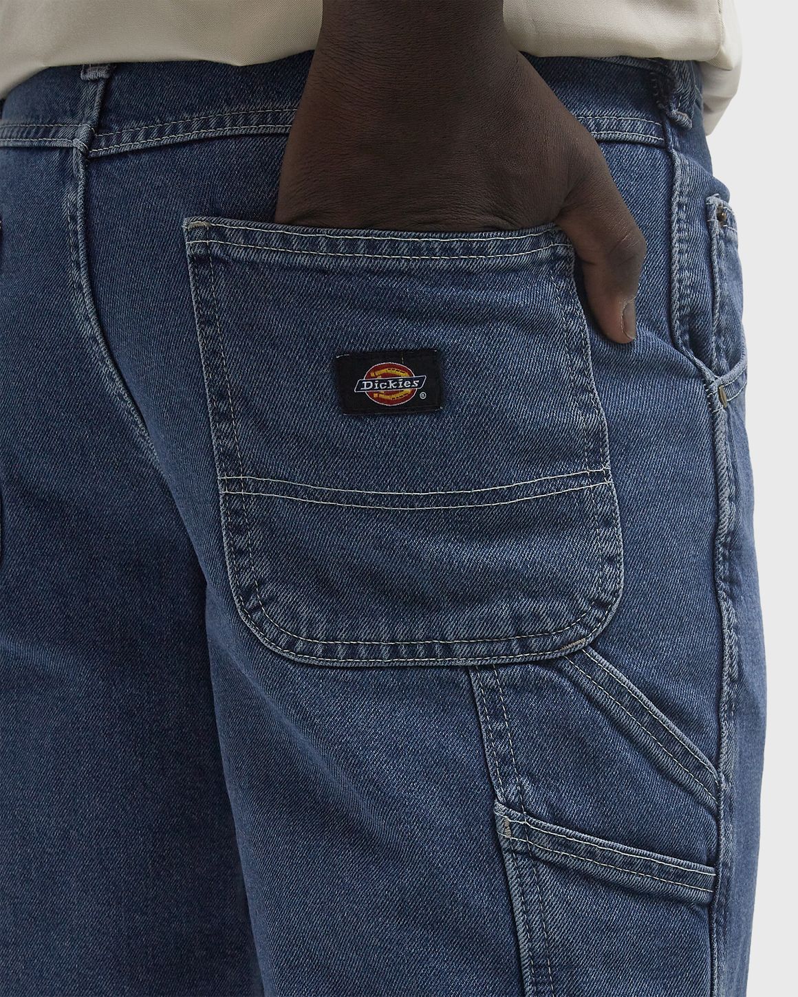 DICKIES GARYVILLE DENIM SHORT Blue | BSTN Store