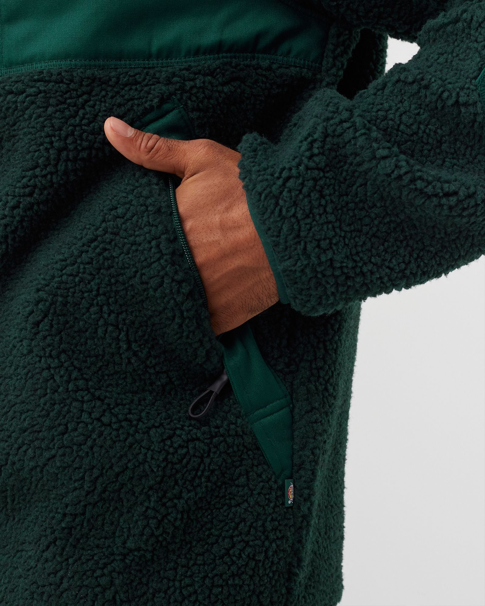 RED CHUTE SHERPA FLEECE JACKET