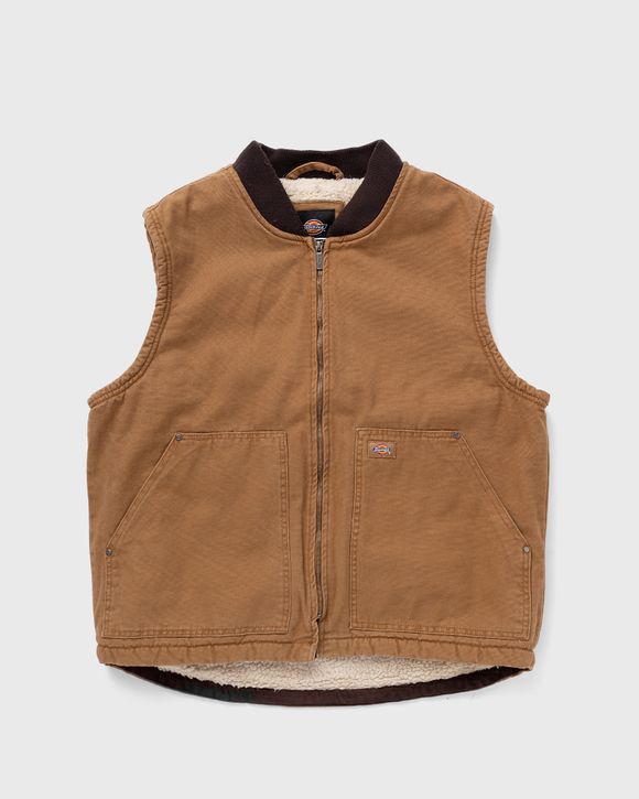 Norse Projects August Flame Alpaca Cardigan Vest Brown