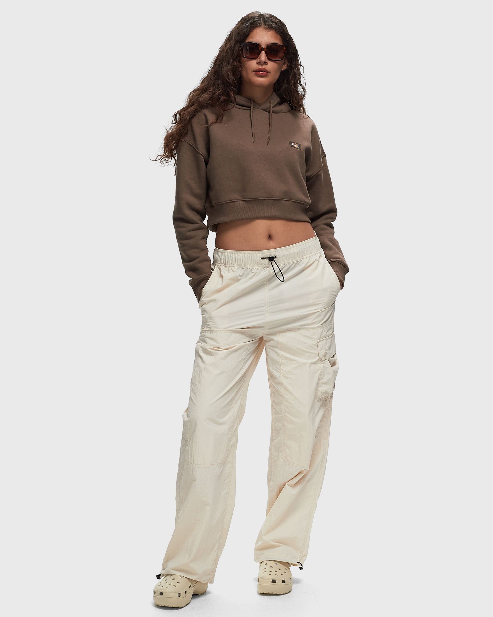 WMNS OAKPORT CROPPED HOODIE