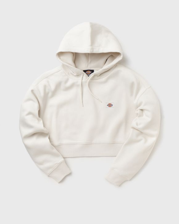 Champion white best sale cropped hoodie