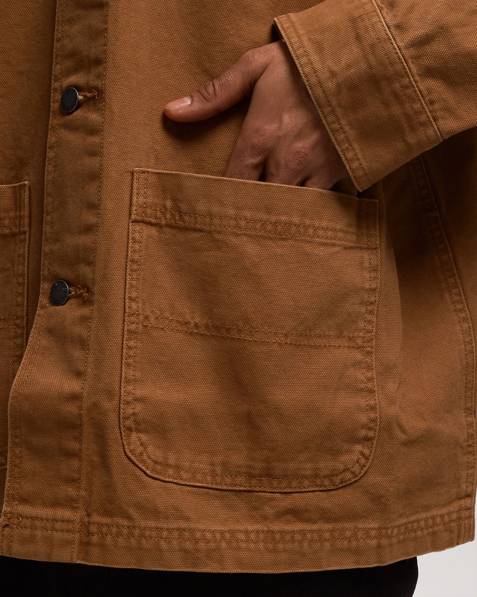 DUCK CANVAS UNLINED CHORE COAT