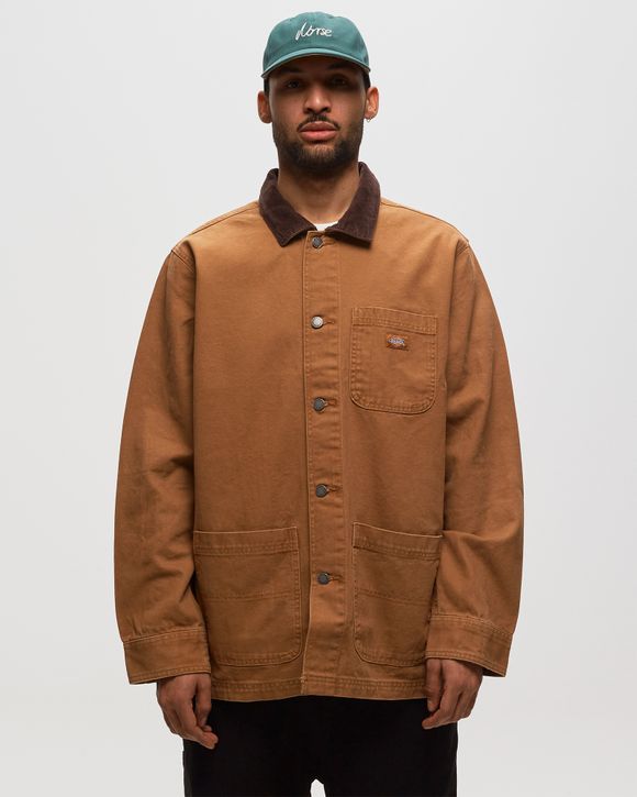 DICKIES DUCK CANVAS UNLINED CHORE COAT Brown | BSTN Store