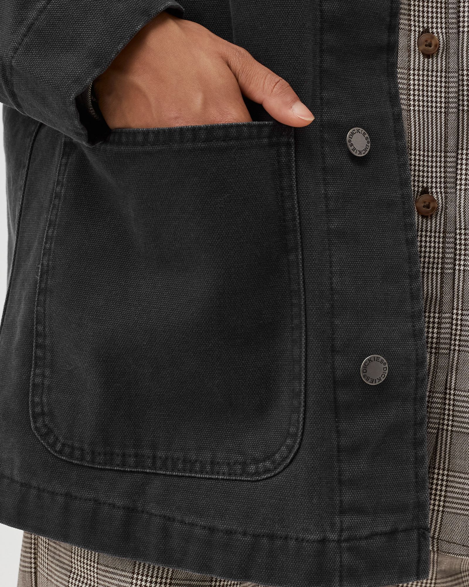 DICKIES DUCK CANVAS CHORE COAT LINED W