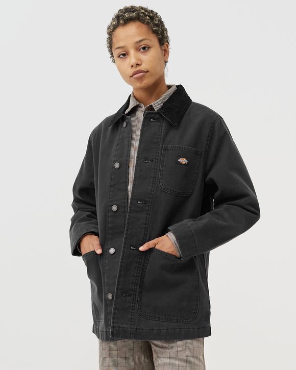 DICKIES DICKIES DUCK CANVAS CHORE COAT LINED W Black - SW BLACK