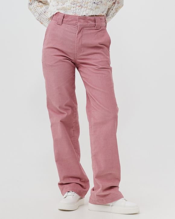 New Dickies Girl's Pink Cotton Casual Pants (Size 16) SALE