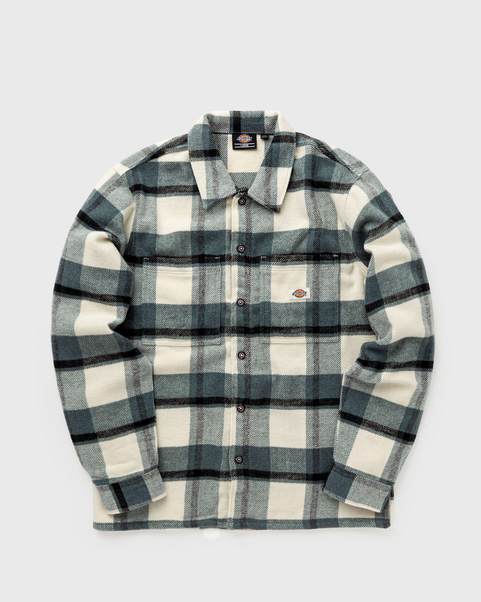 PLAID COALING LS SHIRT