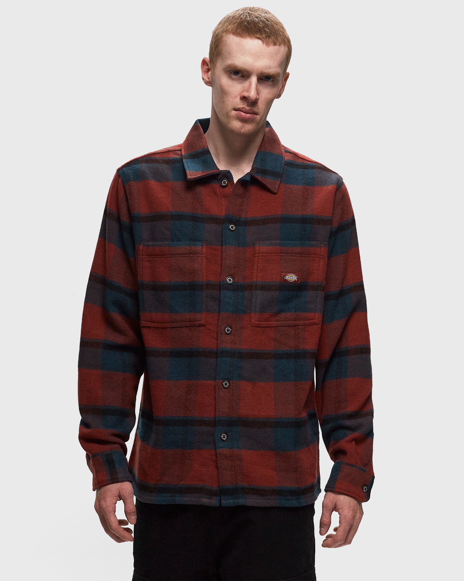 PLAID COALING LS SHIRT