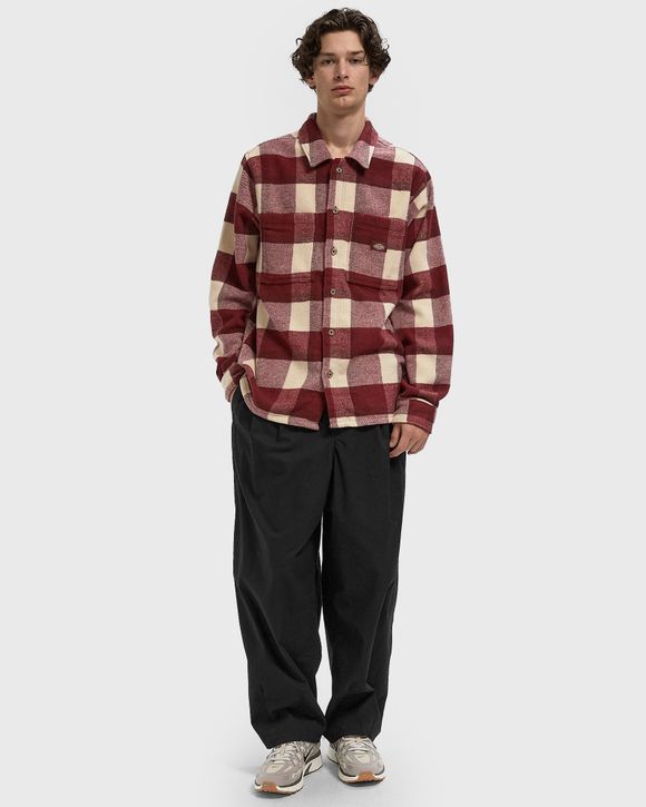 PLAID COALING LS SHIRT