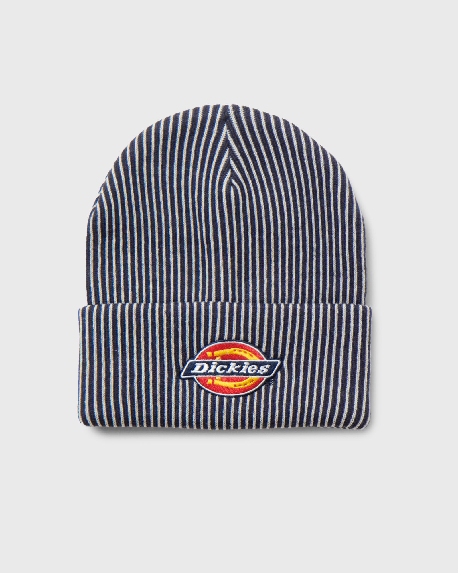 DICKIES x NYS FLIP UP STRIPE LOGO BEANIE