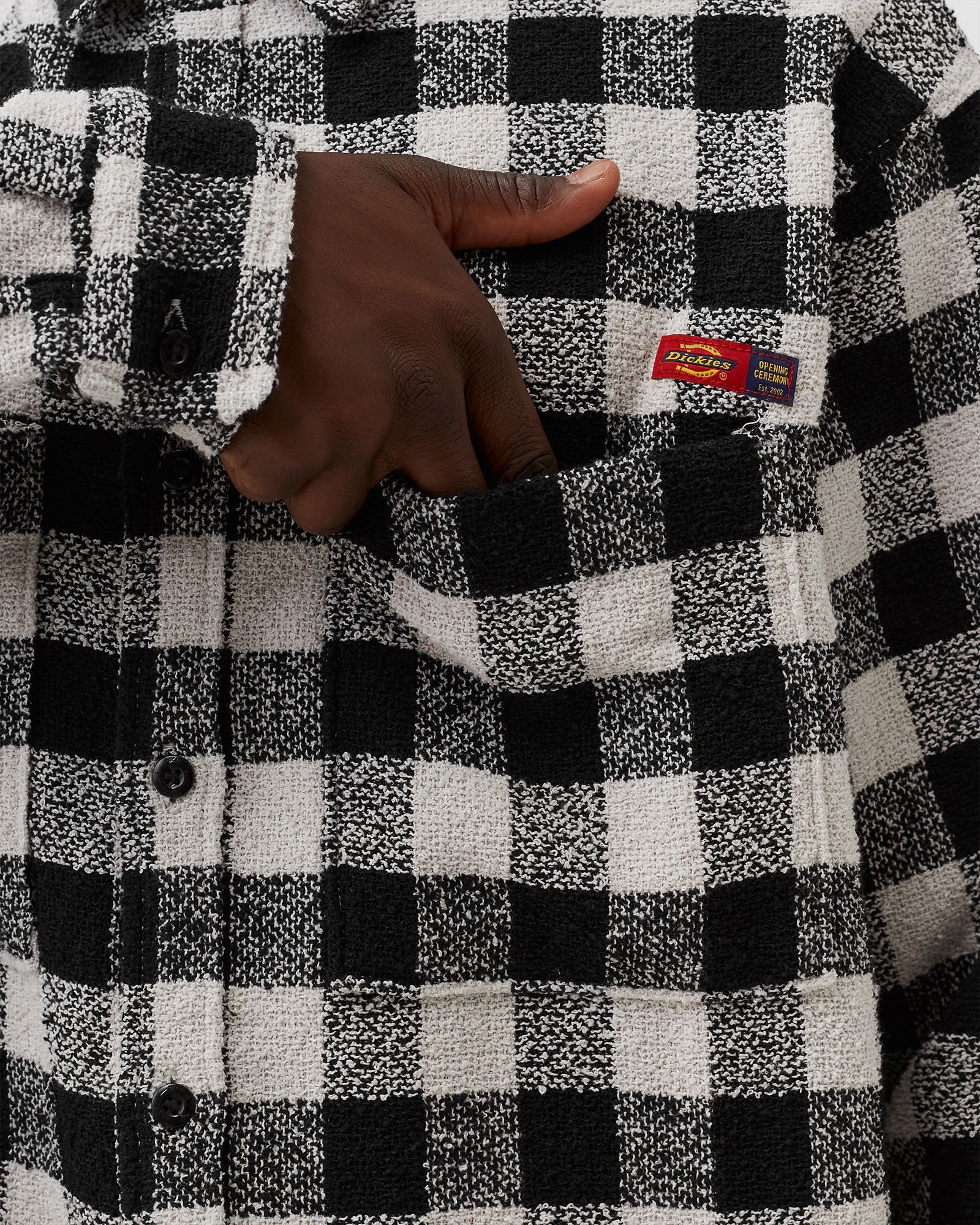 OPENING CEREMONY X DICKIES TWEED SHIRT