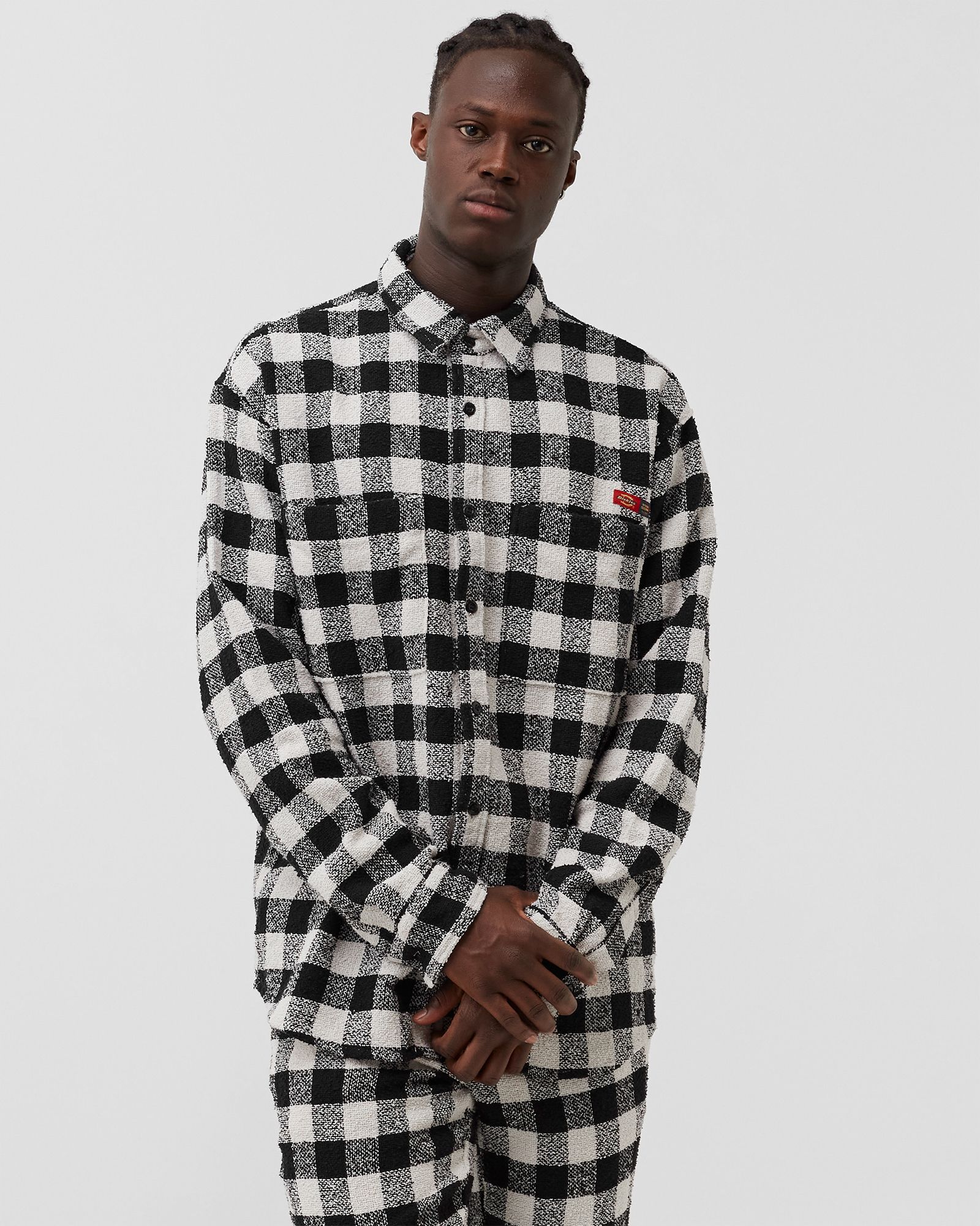 OPENING CEREMONY X DICKIES TWEED SHIRT