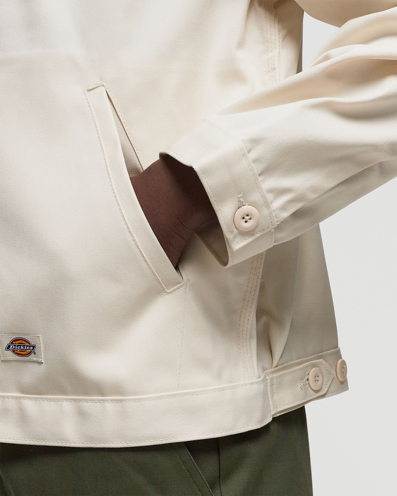 UNLINED EISENHOWER JACKET REC WHITECAP GRAY