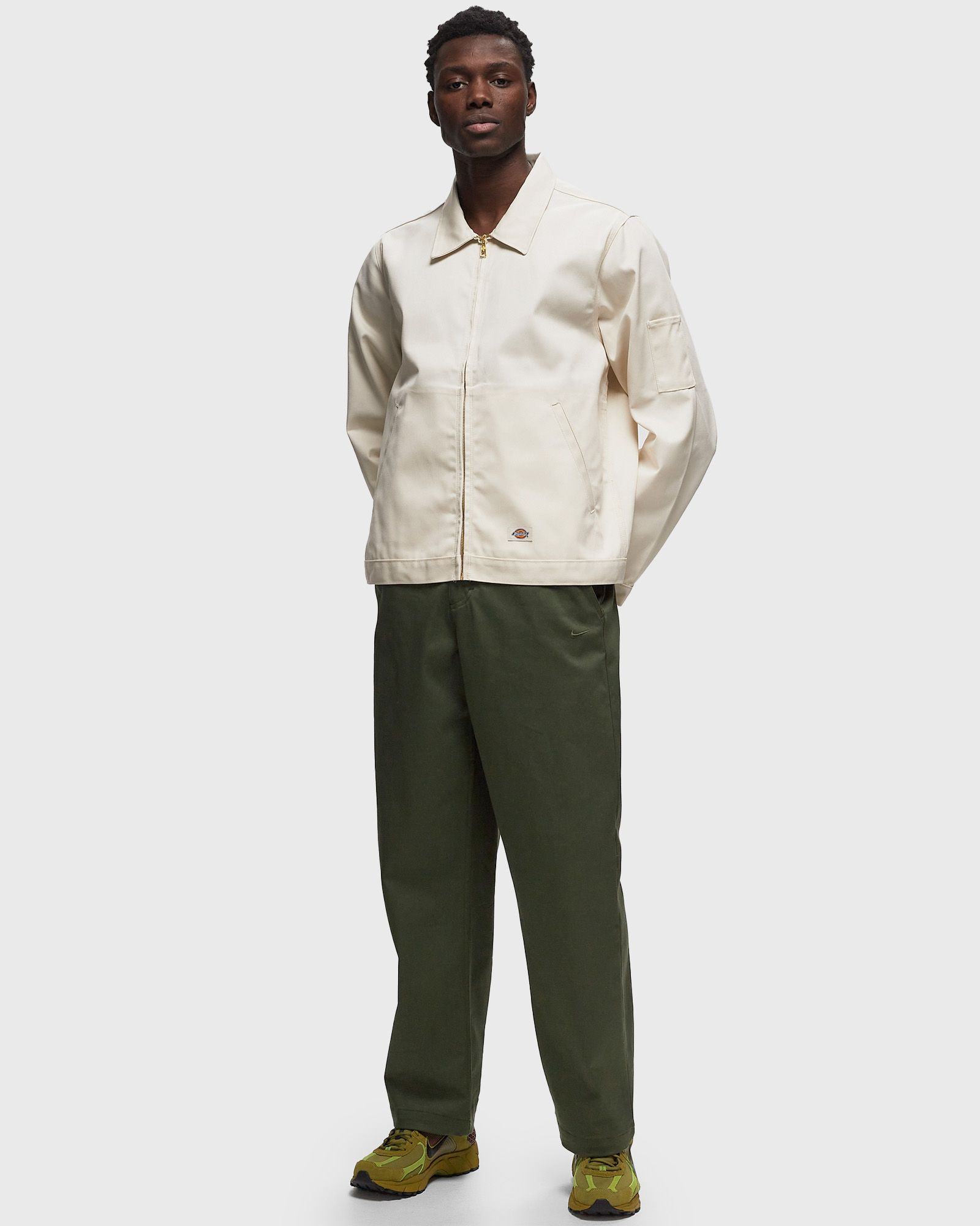 UNLINED EISENHOWER JACKET REC WHITECAP GRAY