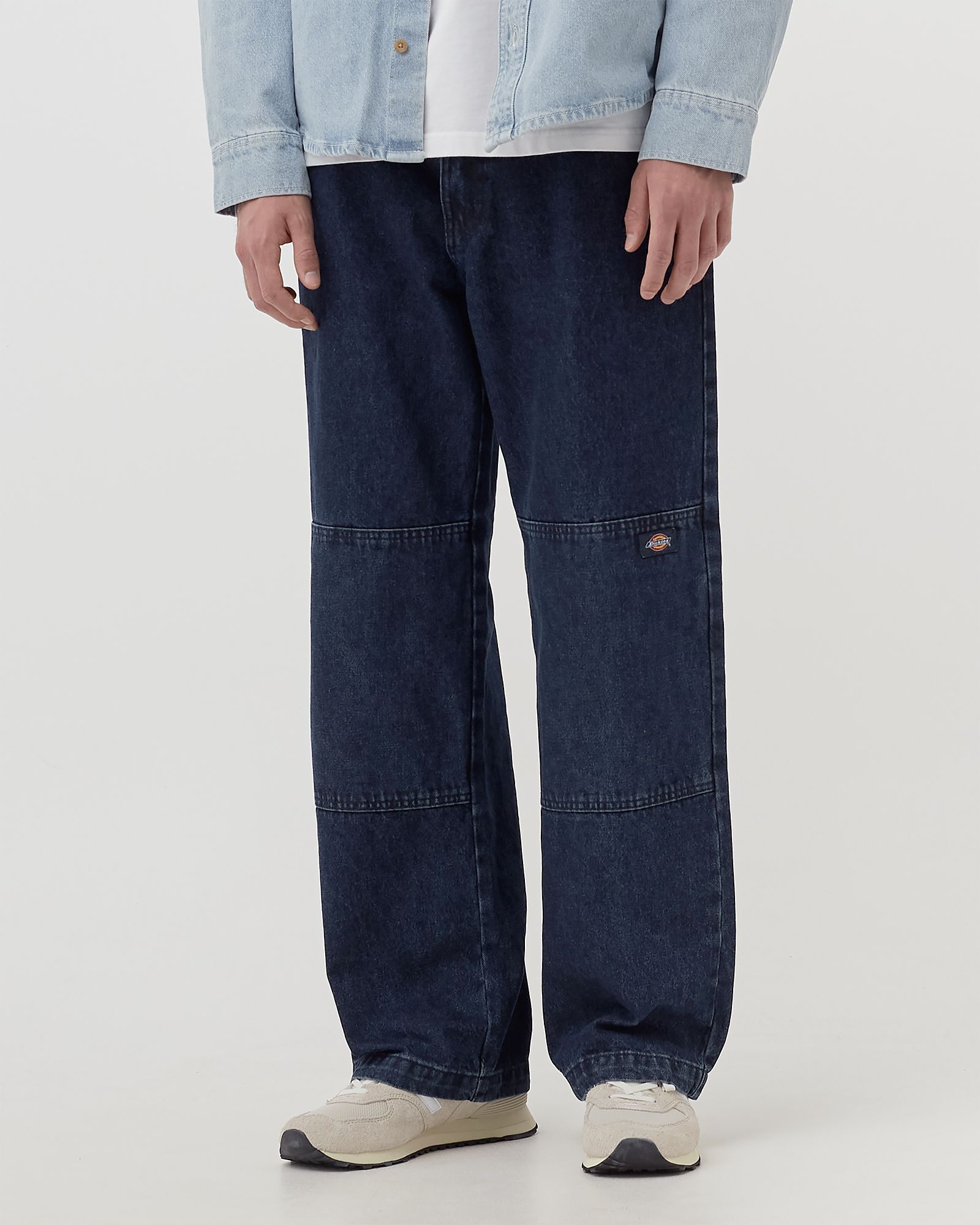 DOUBLE KNEE DENIM PANT