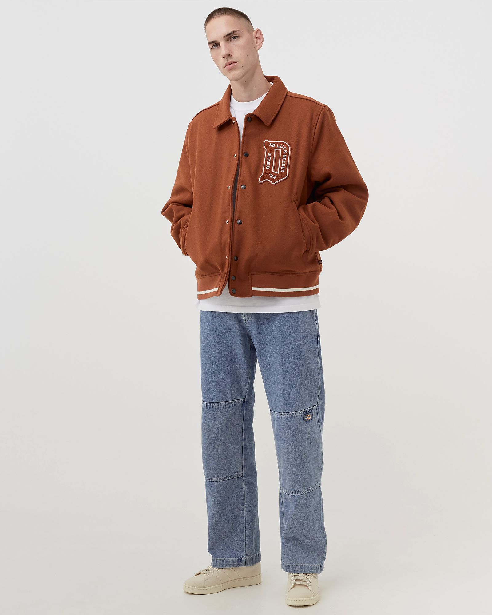 DOUBLE KNEE DENIM PANT