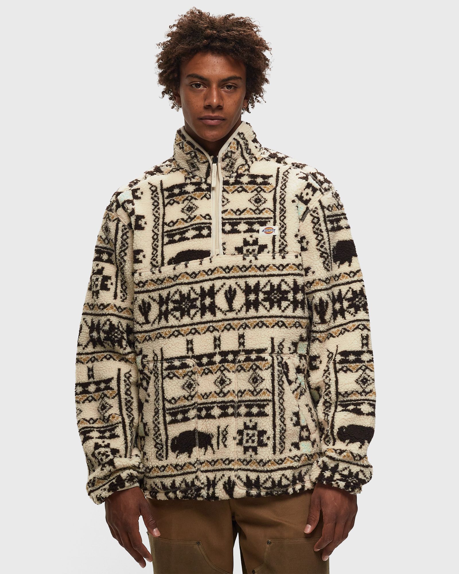 HAYS QUARTER ZIP NORDIC AOP LB