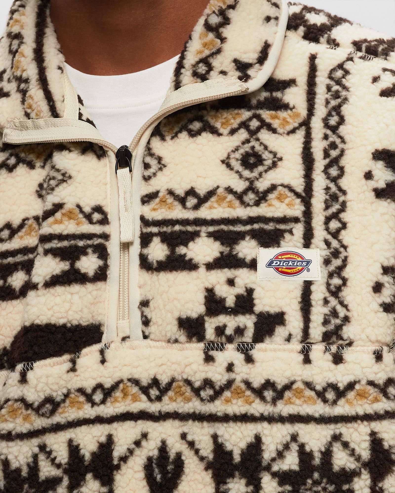 HAYS QUARTER ZIP NORDIC AOP LB