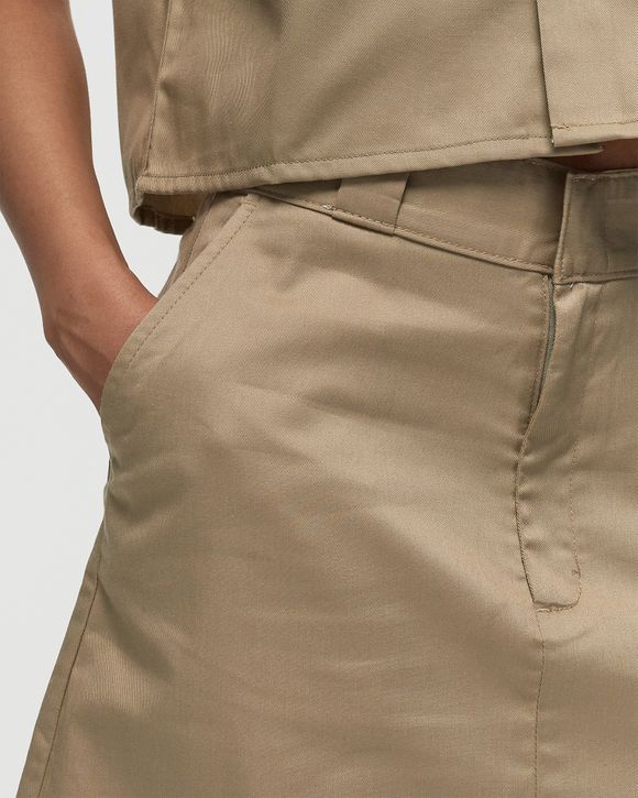WMNS MULTI POCKET SKIRT KHAKI