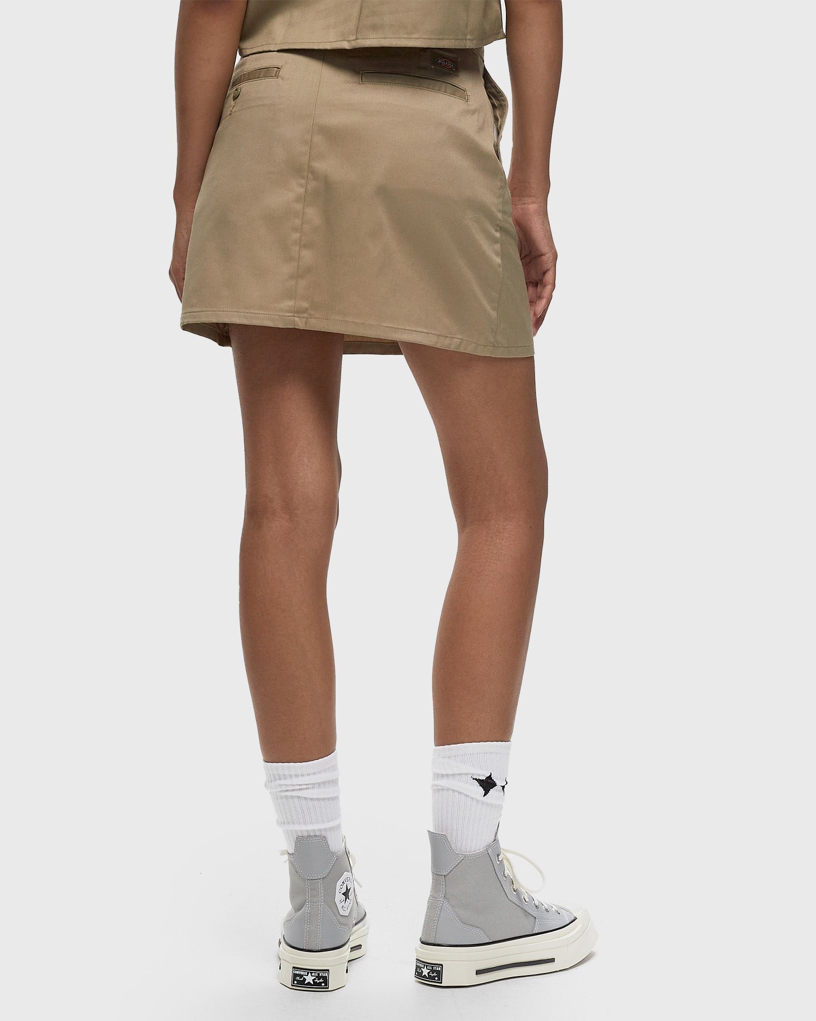 WMNS MULTI POCKET SKIRT KHAKI
