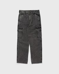 NEWINGTON PANT  DBLE DYE/ACID WASH BLACK